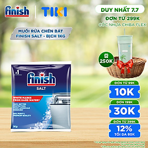 Muối Rửa Chén Bát Finish Salt - Bịch 1KG