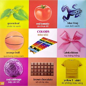 Sách Bé Thông Minh First 100 Words - 100 Từ Vựng Đầu Tiên (Tặng Sticker)