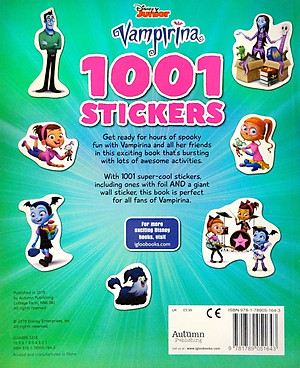 Disney Junior - Vampirina: 1001 Stickers (1001 Stickers Disney)