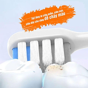 Cho máy đánh răng điện Xiaomi Soocas, Soocare Set bộ 2 đầu bàn chải thay thế x1 x3 x3u x5 Minh House
