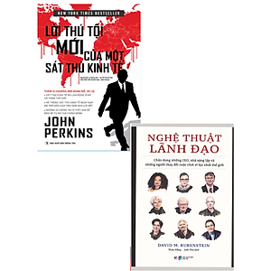 Combo 2 Cuốn: Lời Thú Tội Mới Của Một Sát Thủ Kinh Tế + Nghệ Thuật Lãnh Đạo- Chân Dung Những Ceo, Nhà Sáng Lập Và Những Người Thay Đổi Cuộc Chơi Vĩ Đại Nhất Thế Giới