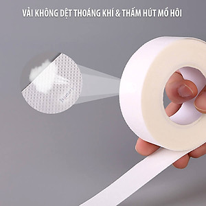 Cuộn 8M Băng Dán Cổ Áo Sơ Mi Chống Bẩn Vải Không Dệt Thoáng Khí Bám Dính Tốt Thấm Hút Mồ Hôi