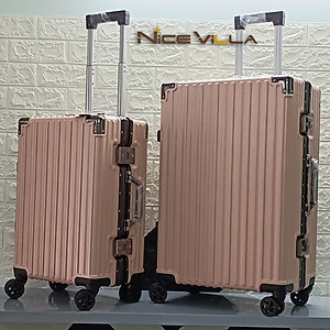 Vali Nhựa Khung Nhôm Khóa Sập NiceVilla 
