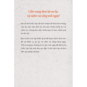 Sách Thiền Tập Cho Người Bận Rộn (Tái Bản)