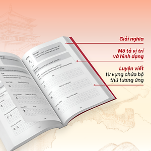 Sách Bí Quyết Học Nhanh Nhớ Lâu 214 Bộ Thủ Tiếng Trung