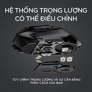 Chuột game không dây Lightspeed Logitech G502 - Hàng chính hãng
