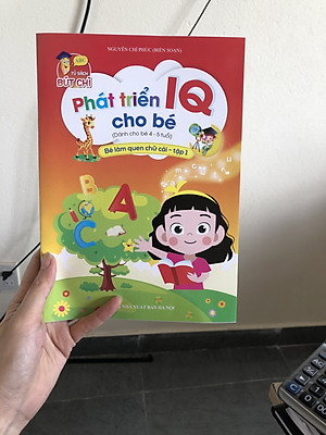 Bộ sách phát triển IQ 4-5 tuổi - Tập Tô Chữ, Tập Tô Số, Bé Làm Quen Với Toán tập 1, tập 2, Bé Làm Quen Chữ Cái tập 1, tập 2, Tập Tô Nét Cơ Bản, Bé Tập So Sánh