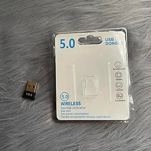 USB Bluetooth 5.0 thiết bị bluetooth dùng cho máy tính Laptop, PC - USB Bluetooth CSR V5.0 - Hàng chính hãng