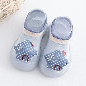 Giày Tập Đi Cho Bé Trai Bé Gái Từ 6 Tháng Đến 3 Tuổi Đế Mềm Chống Trơn Trượt Giày Bún Tập Đi Phong Cách Hàn Quốc G76