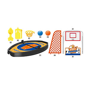 Đồ Chơi Bộ Bóng Rổ 3 TOONYKIDS - Đồ Chơi Vận Động Cho Bé - BASKETBALL GAME TN144 [Tặng Kèm Sticker]