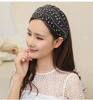 Bờm ren lưới bản to cá tính BN123 và các mẫu khác