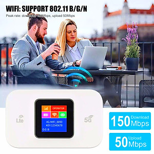 Bộ Phát Sóng WiFi Tốc Độ Cao H809Pro 4G/5G LTE 150Mbps MH LED 1.44'' Pin 3000mAh Phát Sóng Mạnh Hỗ Trợ Tất Cả Nhà Mạng