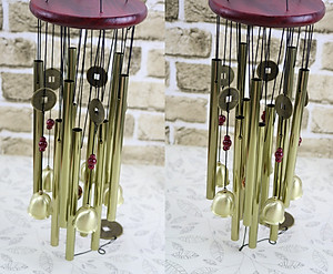 Chuông gió 10 thanh may mắn