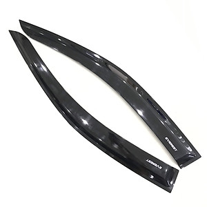 Bộ vè che mưa ABS cao cấp  dành cho xe Ford Everest 2018-2019