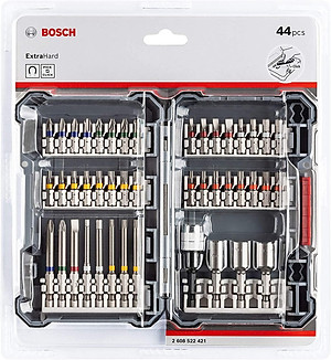 BỘ VẶN VÍT PICK & CLICK 44 MÓN BOSCH 2608522421 - HÀNG CHÍNH HÃNG