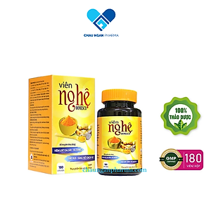 Viên nghệ DOMESCO lọ 180 viên - Hỗ trợ dạ dày, tăng đề kháng, ngăn ngừa ung thư