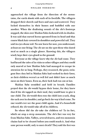 And The Mountains Echoed