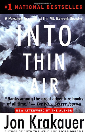Sách Into Thin Air: A Personal Account of the Mt. Everest Disaster
