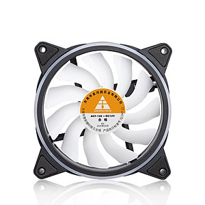 Quạt tản nhiệt, Fan Case Led Golden Field  Ring+inner RGB (FIX) - S01   RGB cao cấp , các mầu cố định hiệu ứng _ Hàng chính hãng	