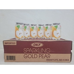 Nước ngọt có ga vị lê vàng (NƯỚC LÊ CÓ GA) OKF HÀN QUỐC 350ml