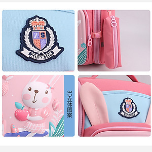 Ba lô học sinh chống gù cao cấp phong cách mới - BEE GEE HS1070