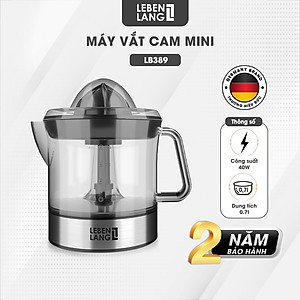 Máy vắt cam 0.7lit LB389 Lebenlang (Hàng nhập khẩu)