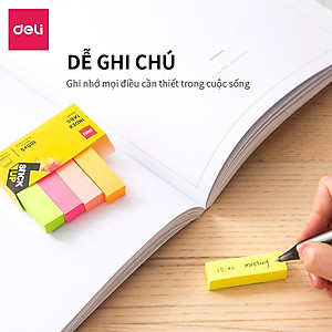 Giấy Phân Trang 5 Màu 100 Tờ/Tệp Deli - Phù Hợp Học Sinh Văn Phòng - EA11402
