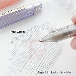 Bút chì bấm / bút chì kim cơ học ngòi 0.5mm – Nhiều màu