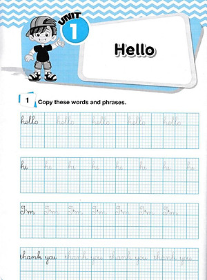 Sách English Handwriting - Vở Tập Viết Tiếng Anh Lớp 3 - Tập 1