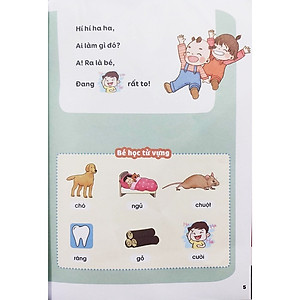 Sách Thơ tư duy hình ảnh cho bé tập nói tập đọc