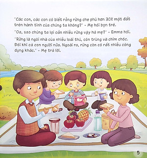 Sách Yêu Thương Và Bảo Vệ Hành Tinh Xanh - Bảo Vệ Rừng