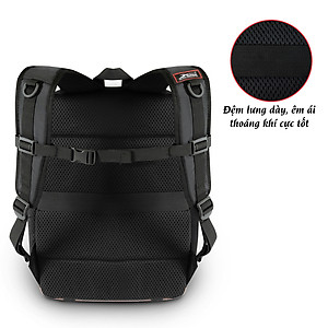 Balo đi học nữ cấp 3, balo đựng laptop XBAGS Xb 3101 ba lô học sinh trung học