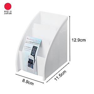 Giá đựng đồ 3 ngăn Yamada - đựng đồ dùng gia đình ( điều khiển/remote ) - MADE IN JAPAN