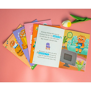 Combo (10 Tập): Truyện tranh song ngữ Việt-Anh cho bé