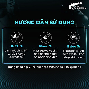 Dung dịch vệ sinh nam dạng bọt, tinh chất bạc hà tươi mát Shell Pure Peppermint Extract - Chai 100ml