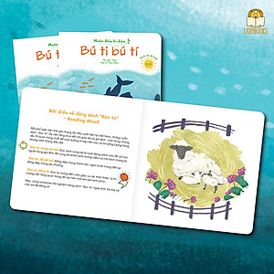 Combo 5 Cuốn Thơ Cho Bé Học Nói & Tập Đọc - Sách Đọc To Phát Triển Ngôn Ngữ và Bồi Dưỡng Cảm Xúc EQ (Truyện Tranh Cho Trẻ 0-3 4-6 tuổi)