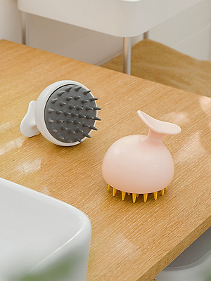 Lược gội đầu silicone - Massage da đầu, giảm ngứa, giảm gàu tăng cường tuần hoàn máu giảm gãy rụng tóc