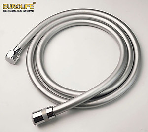 Dây sen chịu áp lực cao, nhựa PVC, ti đồng chống xoắn, dài 150cm, 200cm Eurolife