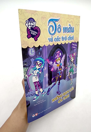 Sách Pony Tô Màu Và Các Trò Chơi - Những Bạn Gái Cá Tính (Tặng Kèm Sticker)