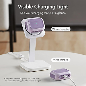 Bao Case ESR Orbit Hybrid Case with HaloLock cho AirPods Pro / AirPods Pro 2 (2023/2022/2019) Magnetic Lid Lock - Hàng Chính Hãng