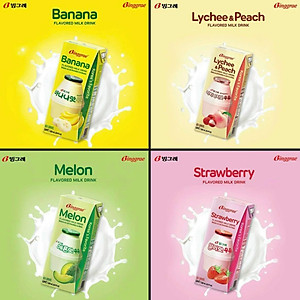 Thùng 24 hộp Sữa chuối 200ml nhãn hiệu Binggrae