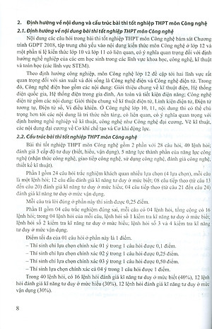 Ôn Luyện Trắc Nghiệm Thi Tốt Nghiệp Trung Học Phổ Thông (năm 2025) Môn Công Nghệ (Định Hướng Công Nghiệp)