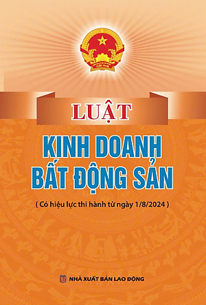 Sách - Luật kinh doanh bất động sản (NXB lao động)