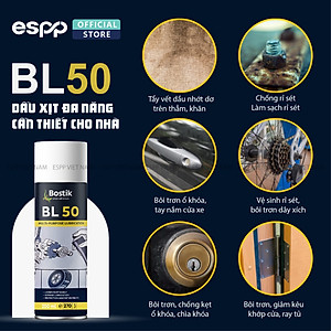 Dầu chống rỉ sét BL50 đa năng dạng chai xịt – BOSTIK