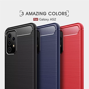 Ốp lưng chống sốc vân kim loại cho Samsung Galaxy A52 / Galaxy A52s 5G hiệu Likgus (chuẩn quân đội, chống va đập, chống vân tay) - Hàng nhập khẩu