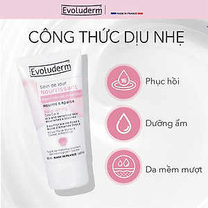 Kem dưỡng ẩm phục hồi và nuôi dưỡng làn da Evoluderm 50ml