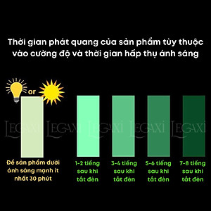 Cuộn băng dán dạ quang trang trí tường nhà cửa Halloween Giáng sinh phát sáng trong tối Legaxi