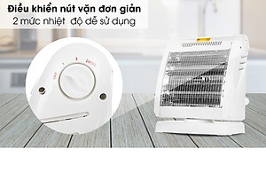Đèn Sưởi Điện Halogen FUJIKA FJ-SNV1 - Hàng Chính Hãng