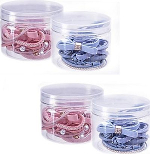 Combo 12 dây buộc tóc nữ dễ thương (có hộp)