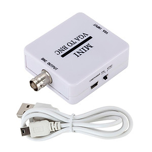 Mini VGA Sang BNC Video Converter Bộ Chuyển Đổi Conversor Switcher Cho Màn Hình HDTV